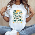 Beach Club Shirt, Summer Vacation T-Shirt, Beach Vibes Tee, Coastal Summer Shirt, Tropical Vacation Tee, Beach Lover Gift